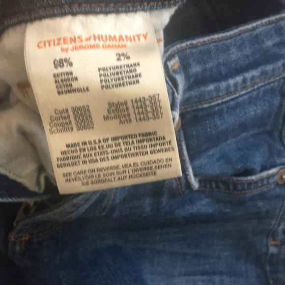 Citizens of Humanity Jeans - Picture 4 of 7